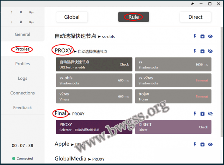 Clash for Windows 配置 Trojan 教程