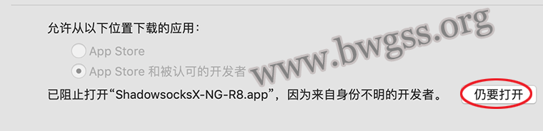 Mac OS（苹果）系统 ShadowsocksX-NG-R8 客户端配置教程