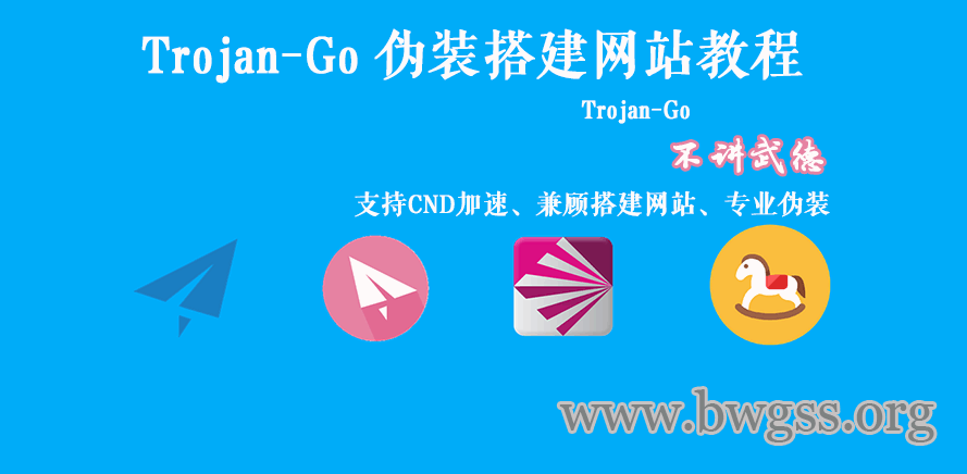 Trojan-Go 伪装搭建网站教程