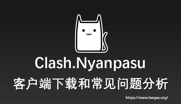 Clash.Nyanpasu客户端下载和常见问题分析丨搬瓦工SS教程-搬瓦工机场-Just My Socks