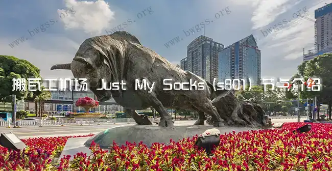 搬瓦工机场 Just My Socks (s801) 节点介绍