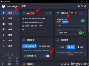 S-UI 面板 AnyTLS 节点搭建教程：TLS 证书与 Clash Verge 导入 - 搬瓦工教程