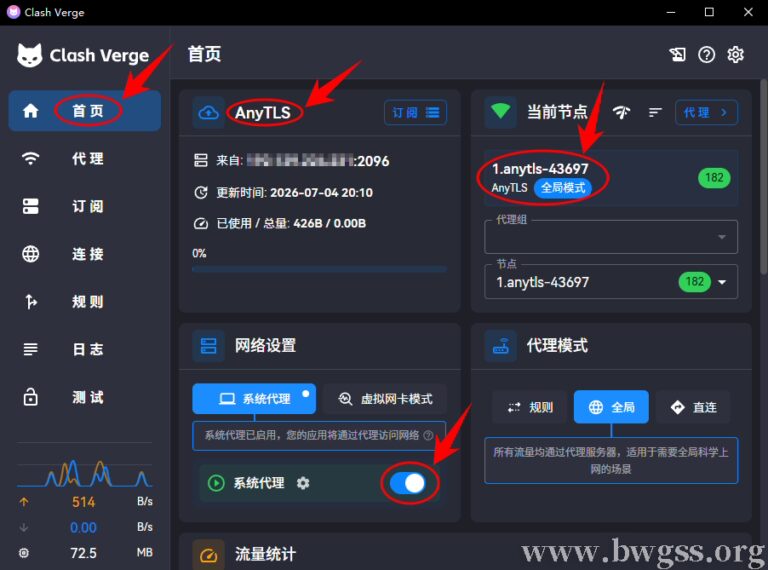 S-UI 面板 AnyTLS 节点搭建教程：TLS 证书与 Clash Verge 导入 - 搬瓦工教程